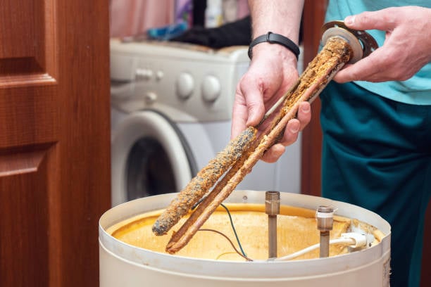 Water Heater Produce Rusty water