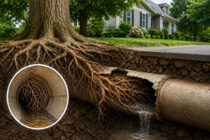 Can Tree Roots Cause Sewer Line Replacement